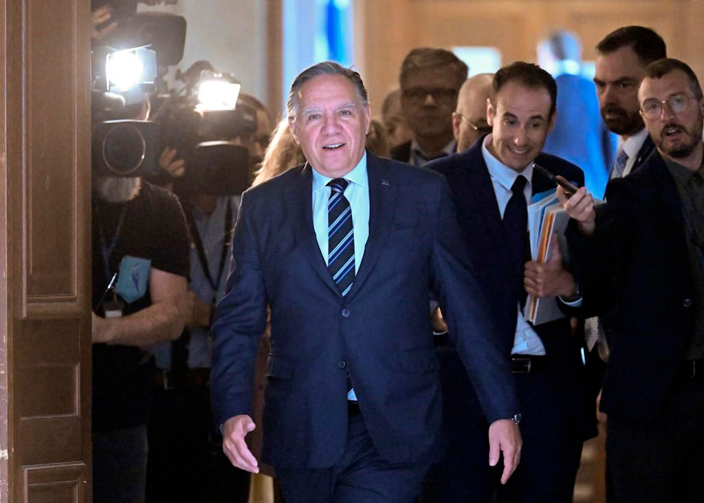 François Legault obtient 98,61 % à son vote de confiance
