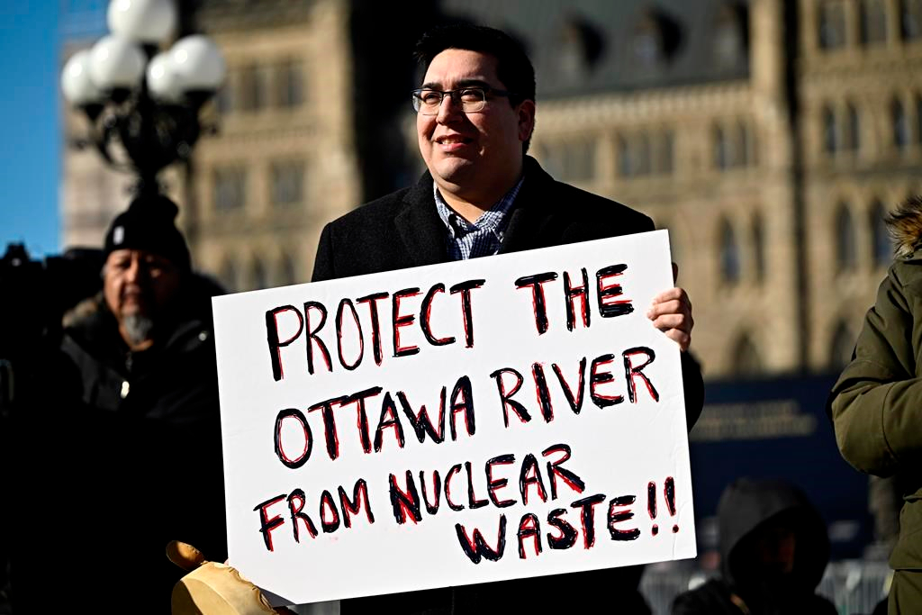 Projet contesté d'un site de déchets nucléaires près de la rivière des Outaouais