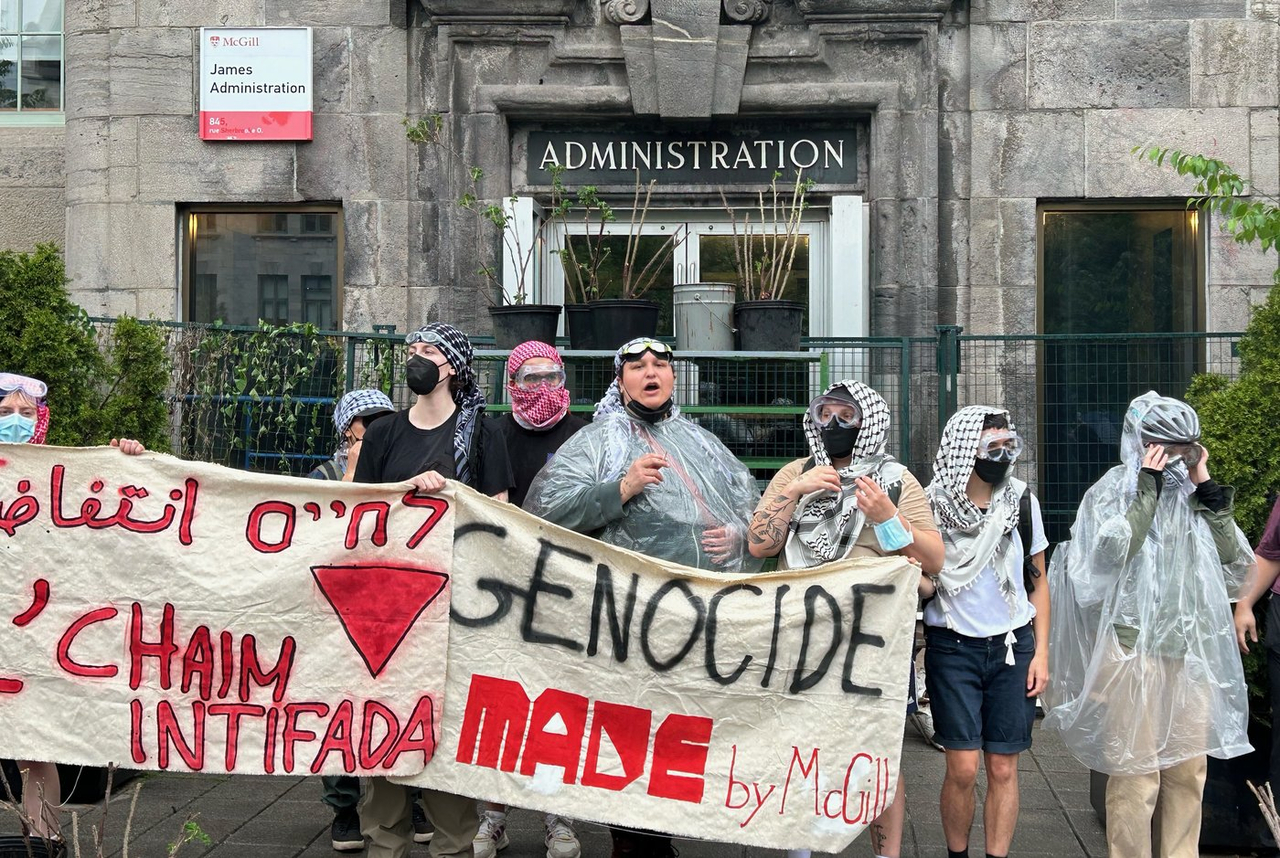 McGill dénonce l'attitude des manifestants qui ont occupé un de ses bâtiments jeudi