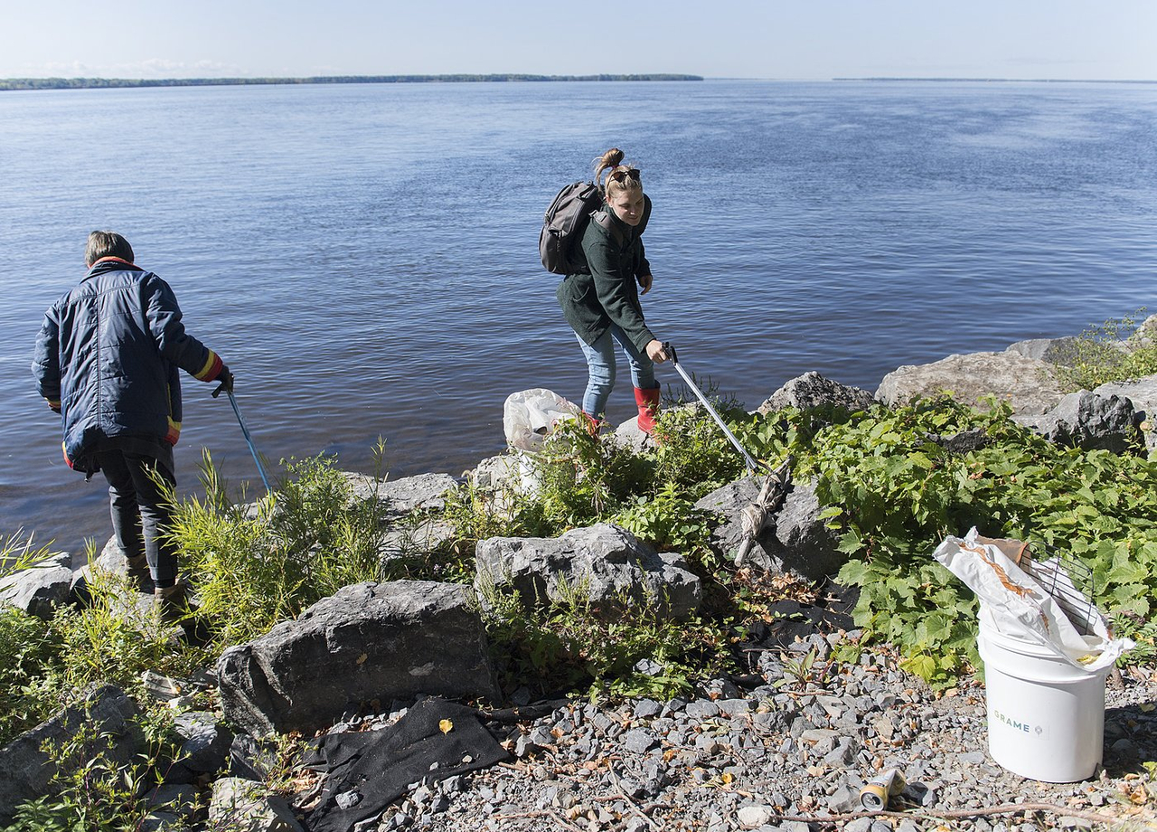 Un grand nettoyage des berges et du Saint-Laurent, de Montréal à la Gaspésie