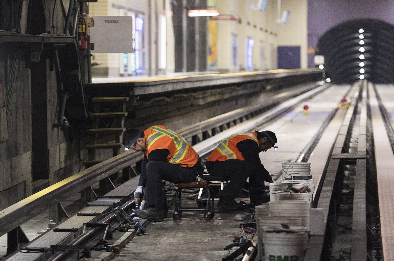 Grève des heures supplémentaires des employés d'entretien à la STM