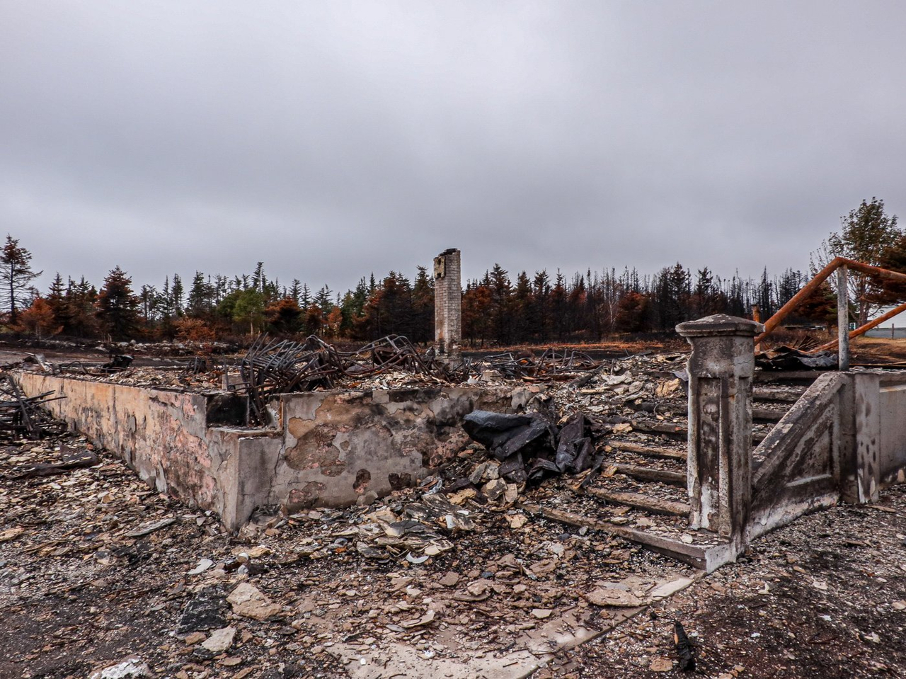 Au moins 47 personnes sans logis à la suite des incendies de forêt de T.-N.-L.