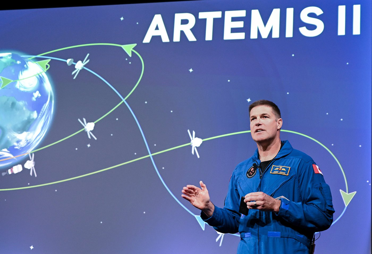 La NASA dévoile la fenêtre de lancement d'Artemis II, dont fait partie Jeremy Hansen