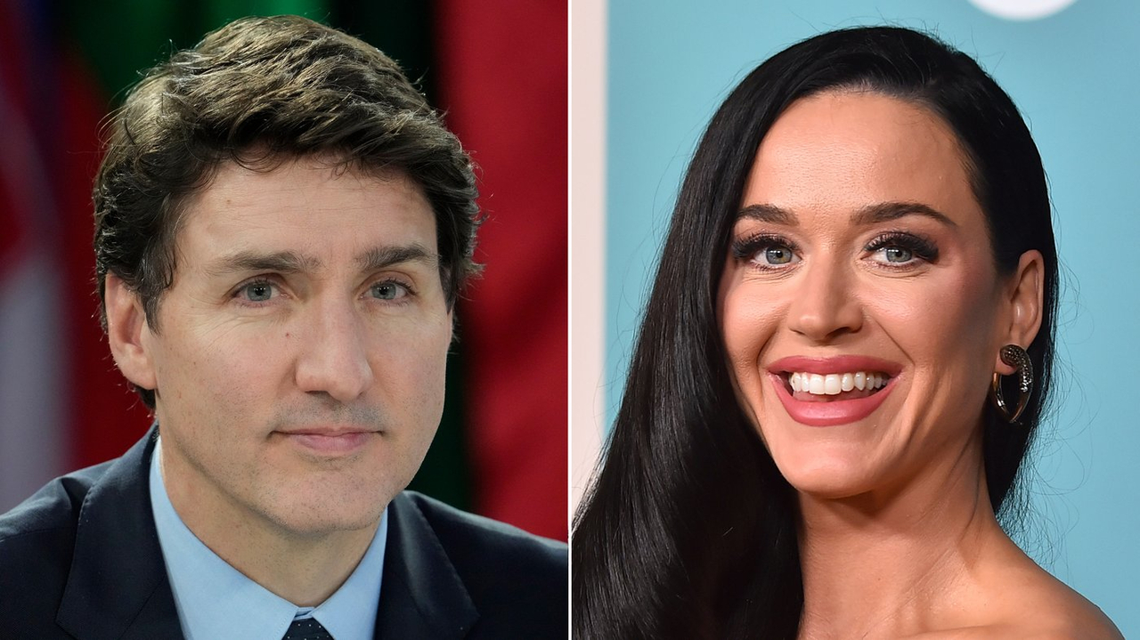 Vérification des faits: fausse photo de Katy Perry et Justin Trudeau aux prix Grammy