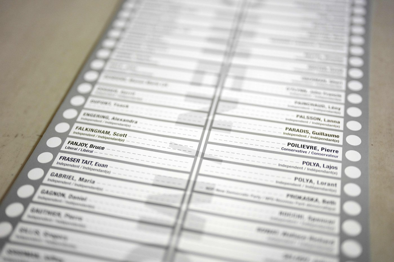 Élection partielle de Chicoutimi-Le Fjord: absence de bulletin surdimensionné