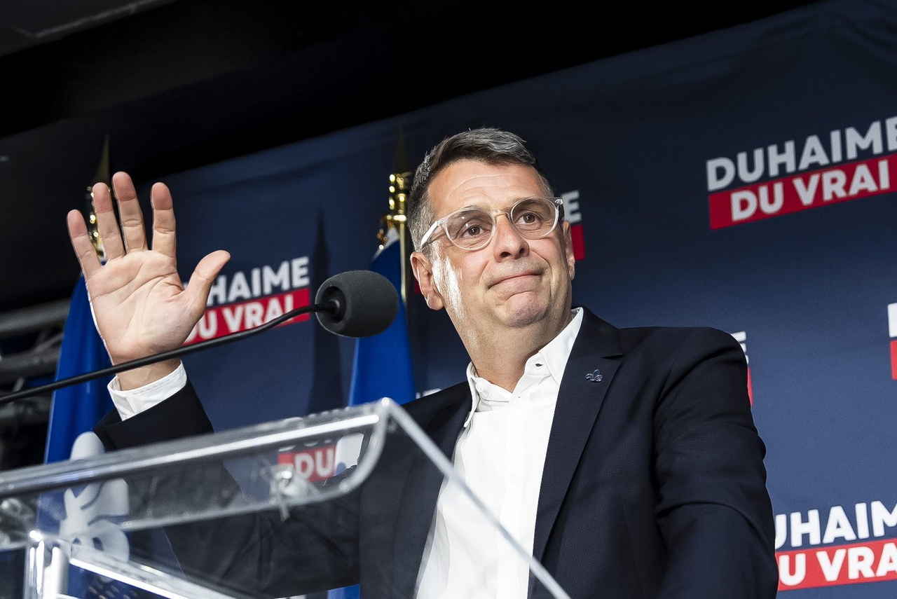 Sondage: les conservateurs de Duhaime en tête dans la grande région de Québec
