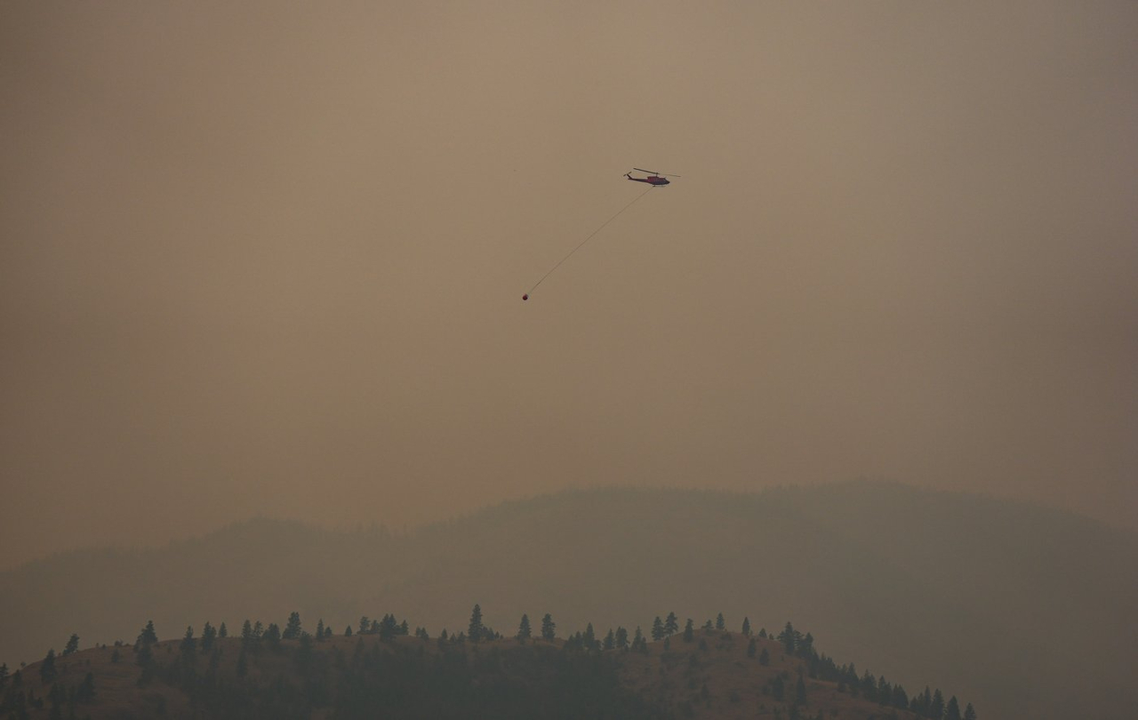 Des renforts du Mexique arrivent pour combattre les flammes en Colombie-Britannique