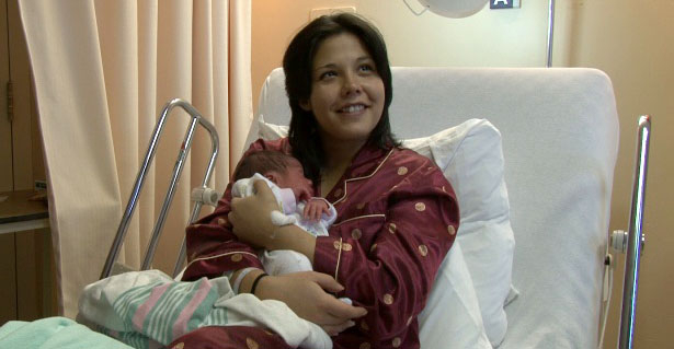 Sunshine est le bébé de l'année à l'hôpital de Saint-Georges