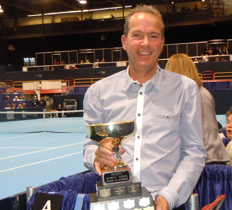Richard Dulac honoré lors du Challenge Bell à Québec