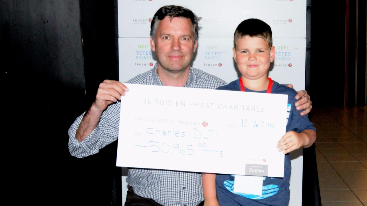 Leucan récolte 108 200 $ au Défi têtes rasés de Saint-Georges 2016