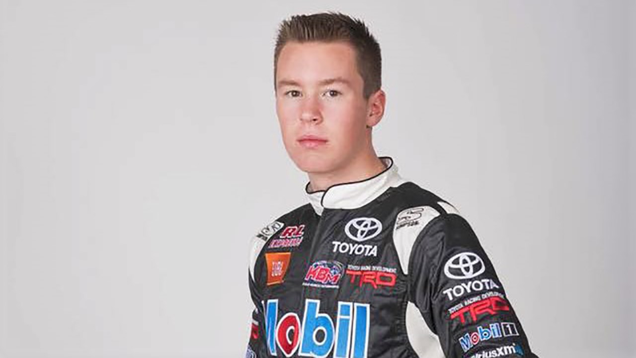 Le pilote automobile originaire de Saint-Joseph-de-Beauce et âgé de 16 ans, Raphaël Lessard.