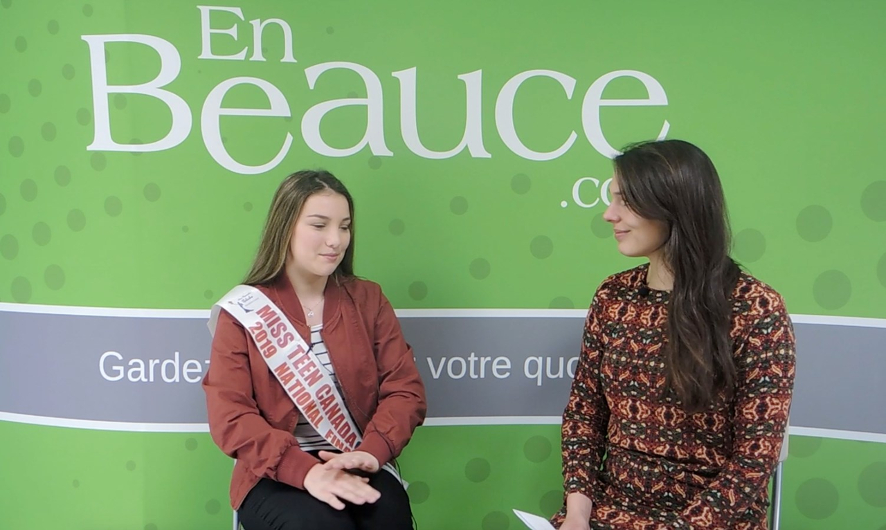 Entrevue avec Maya Caron, candidate à Miss Teen Canada
