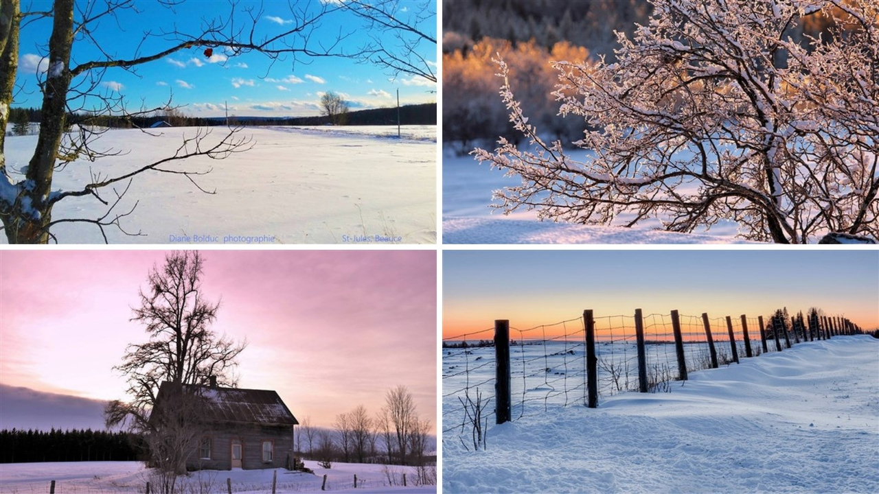 Envoyez-nous votre plus belle photo hivernale de la Beauce