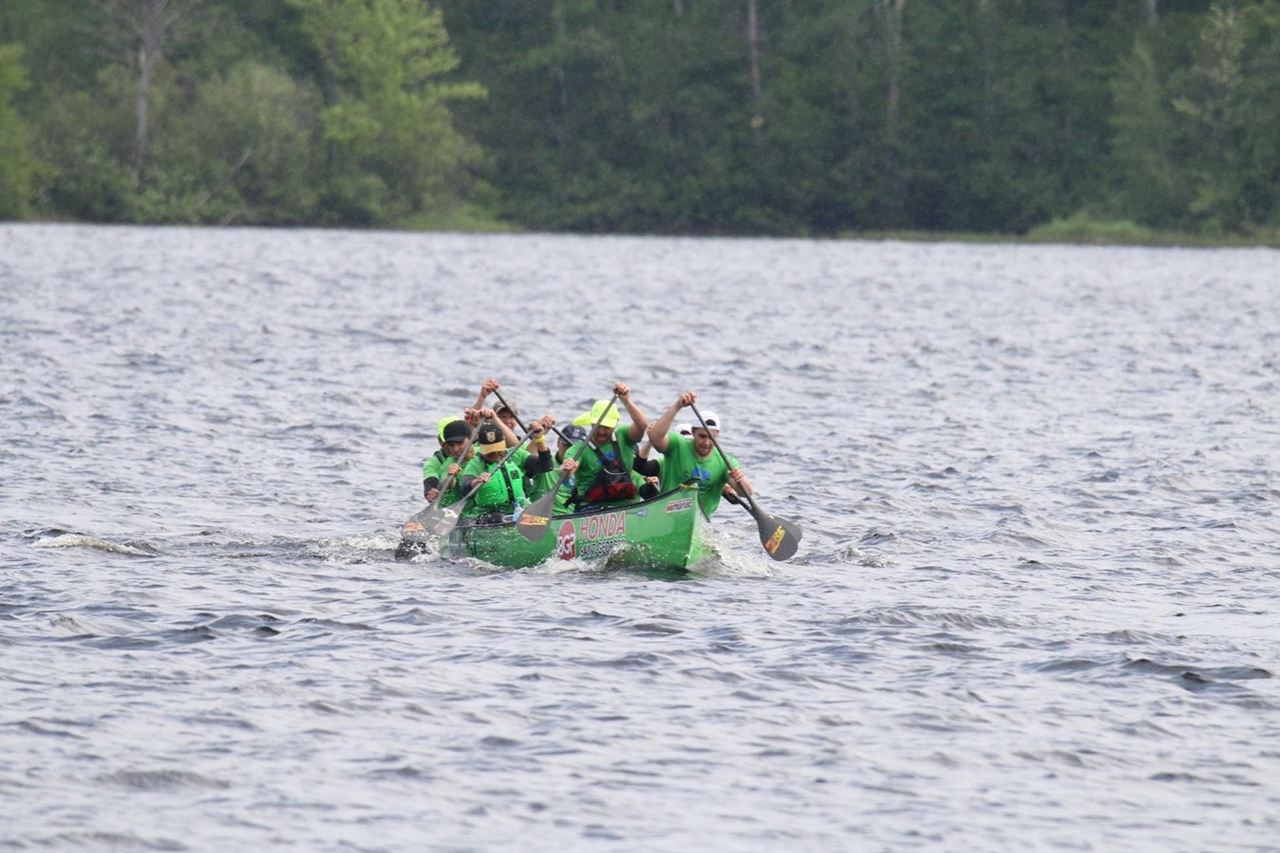 Canotage de Beauce termine 3e sur la rivière Saint-Maurice
