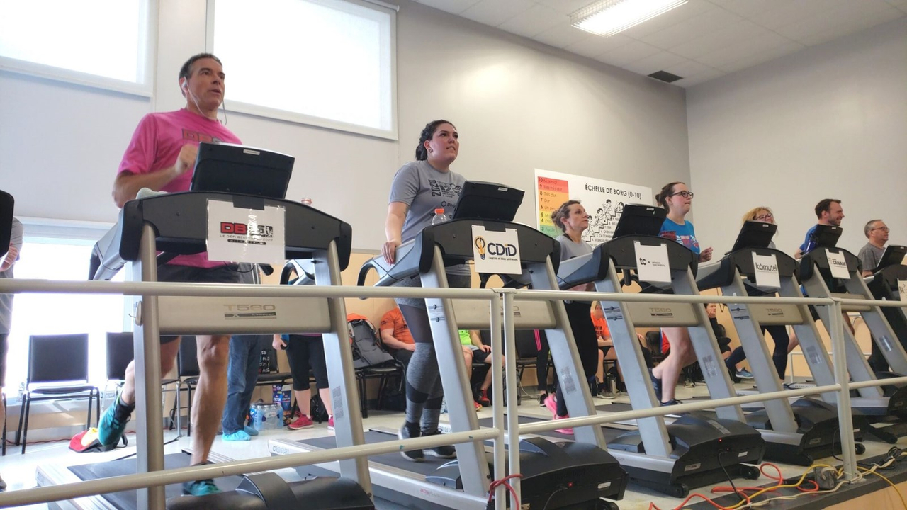 Le maire de Saint-Georges et Simon LeBlanc animent le 7e Cardio-thon