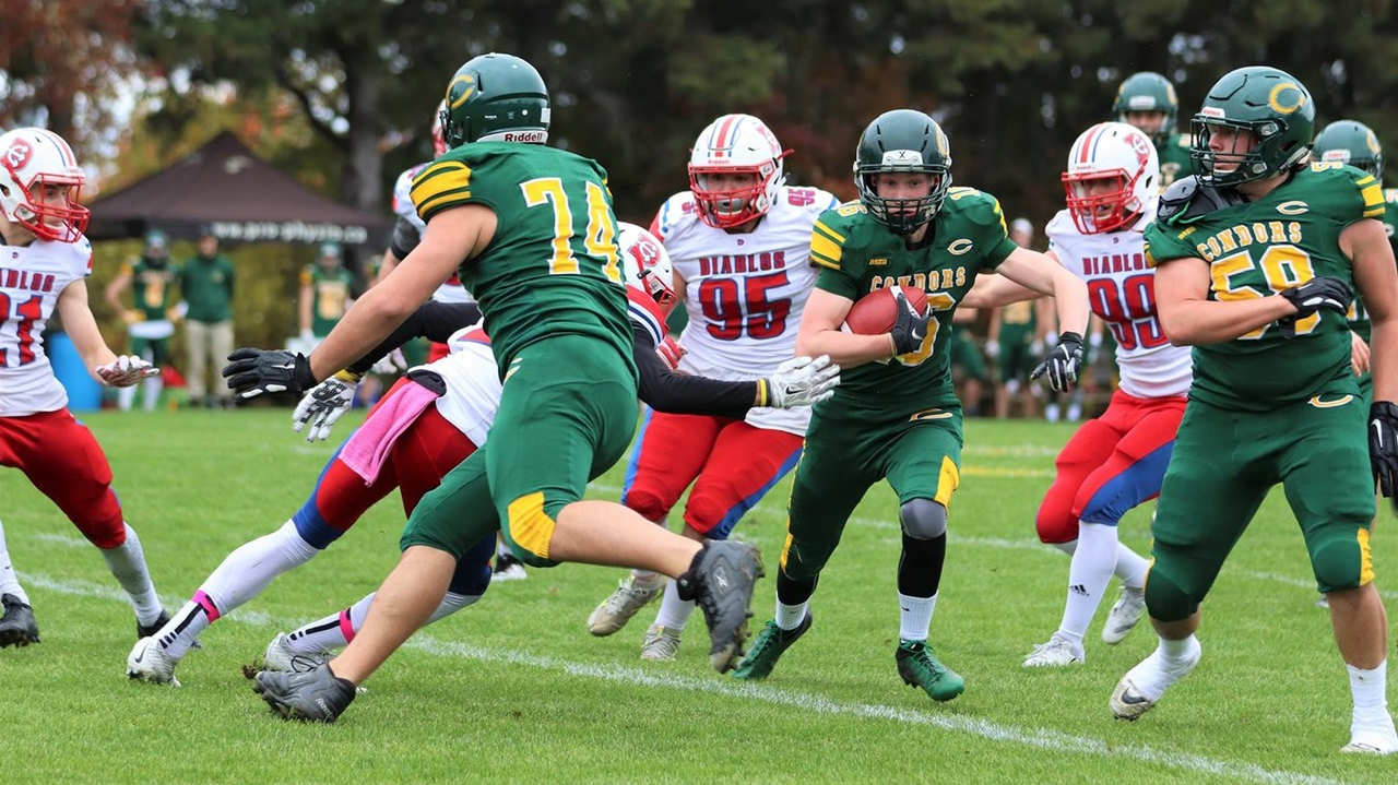 Annulation du match de football des Condors du 26 septembre