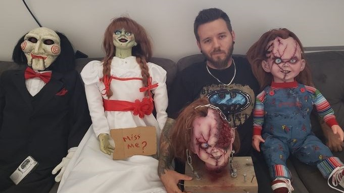 Un Beaucevillois crée des sculptures de personnages de films d'horreur