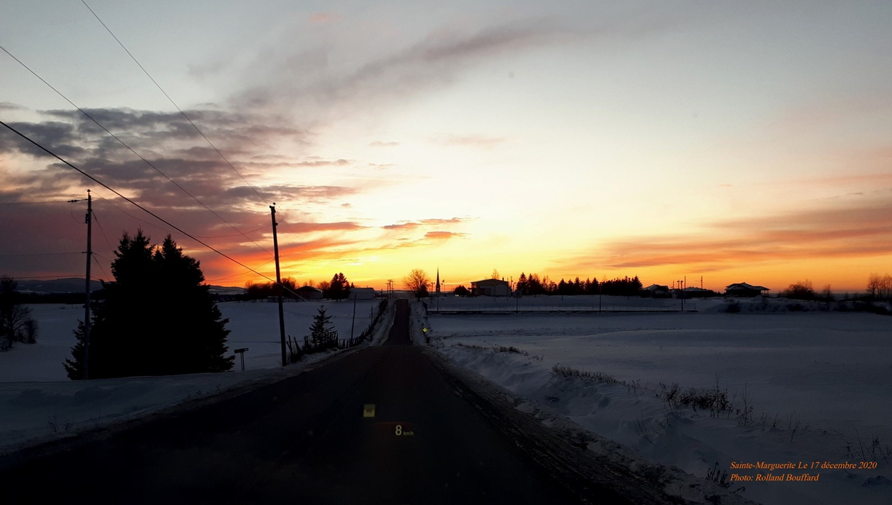 Galerie 7: les plus beaux couchers et levers de soleil en Beauce