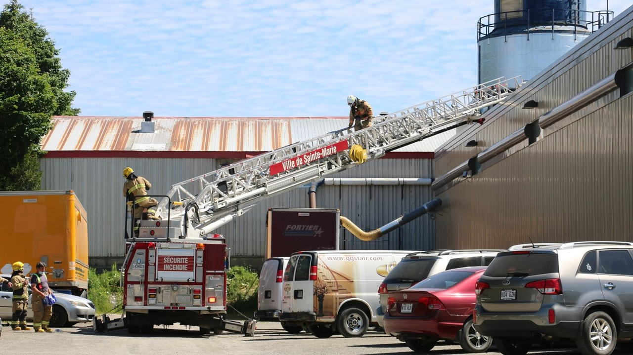 Un incendie rapidement maîtrisé à Saint-Elzéar