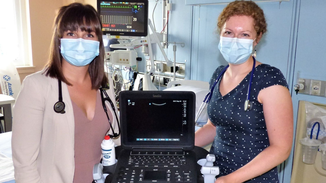 Un nouvel échographe à l'Hôpital de Saint-Georges
