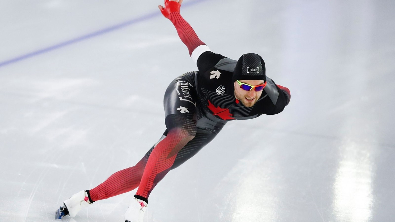 Laurent Dubreuil ajoute une médaille d'or à sa collection au 500 mètres