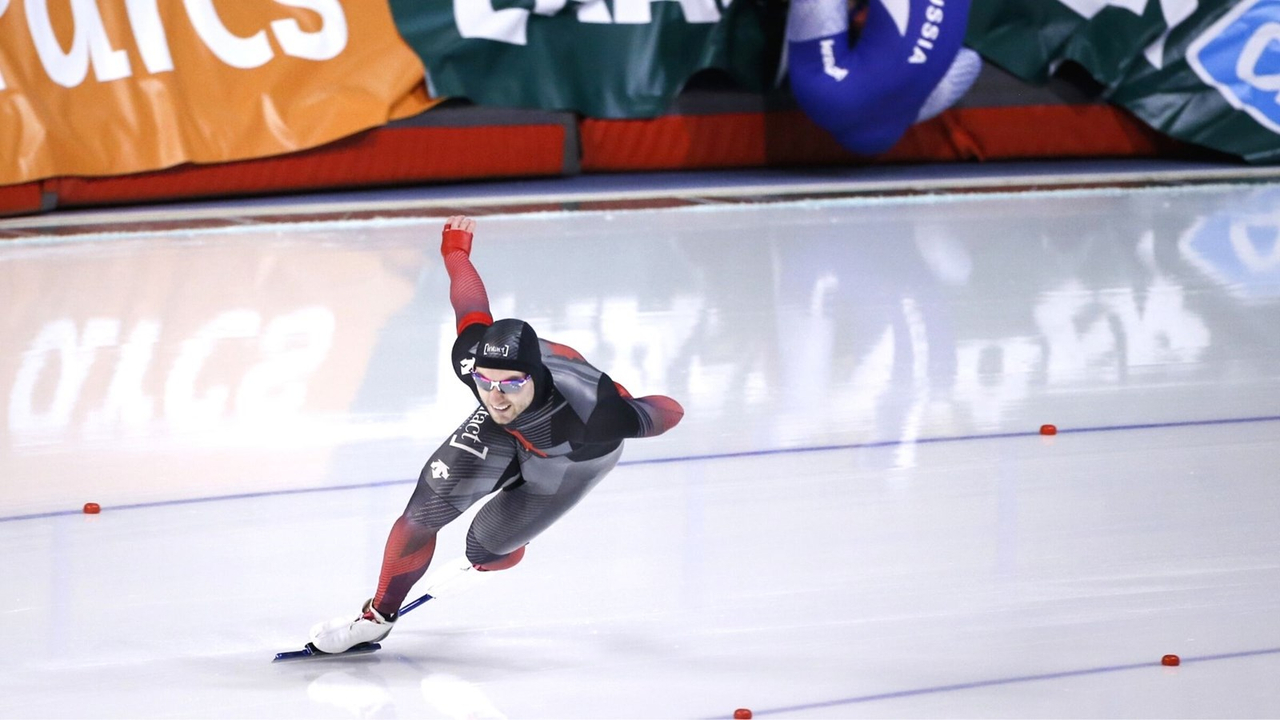 Patinage longue piste: Laurent Dubreuil obtient un autre podium sur 500 mètres