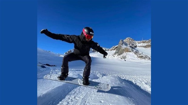 Eliot Grondin et sa coéquipière terminent premiers à la petite finale