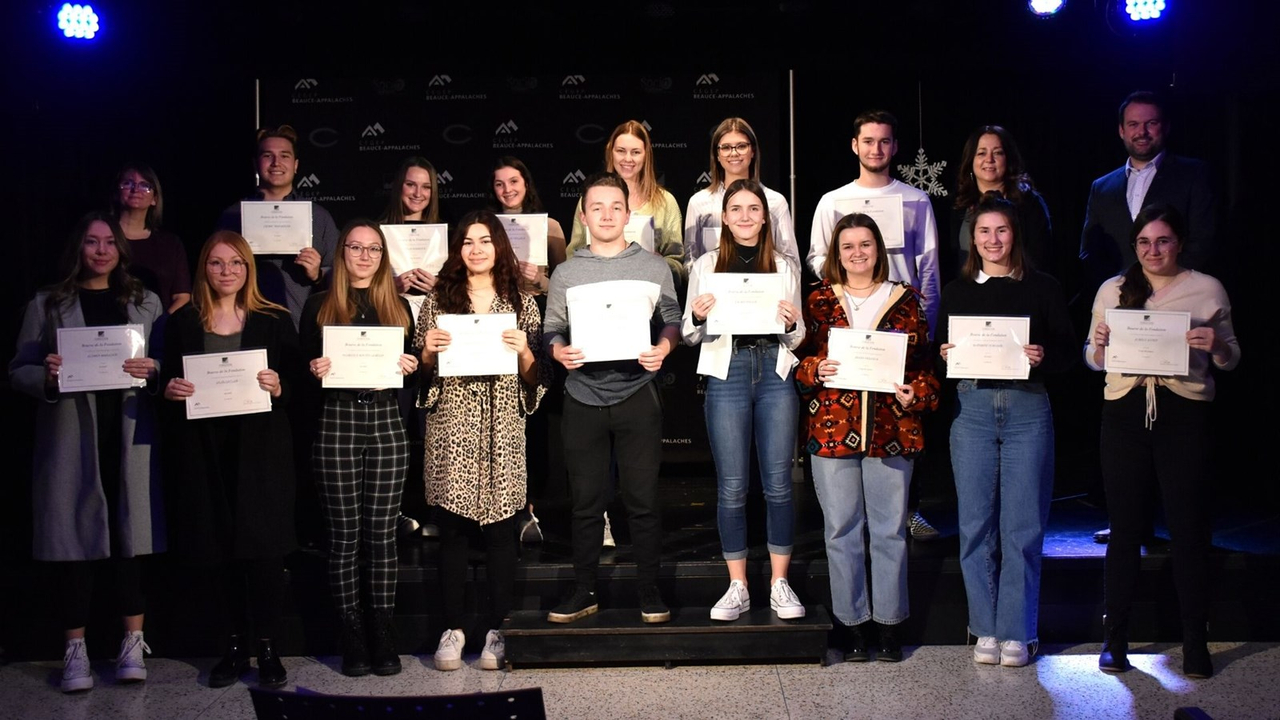 L'implication de 26 étudiants du Cégep Beauce-Appalaches récompensée