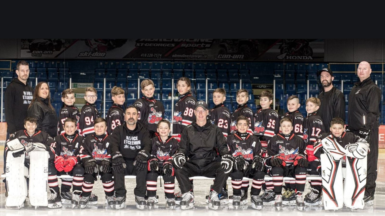 Un premier match pour l'équipe du Regroupement Beauce-Etchemin