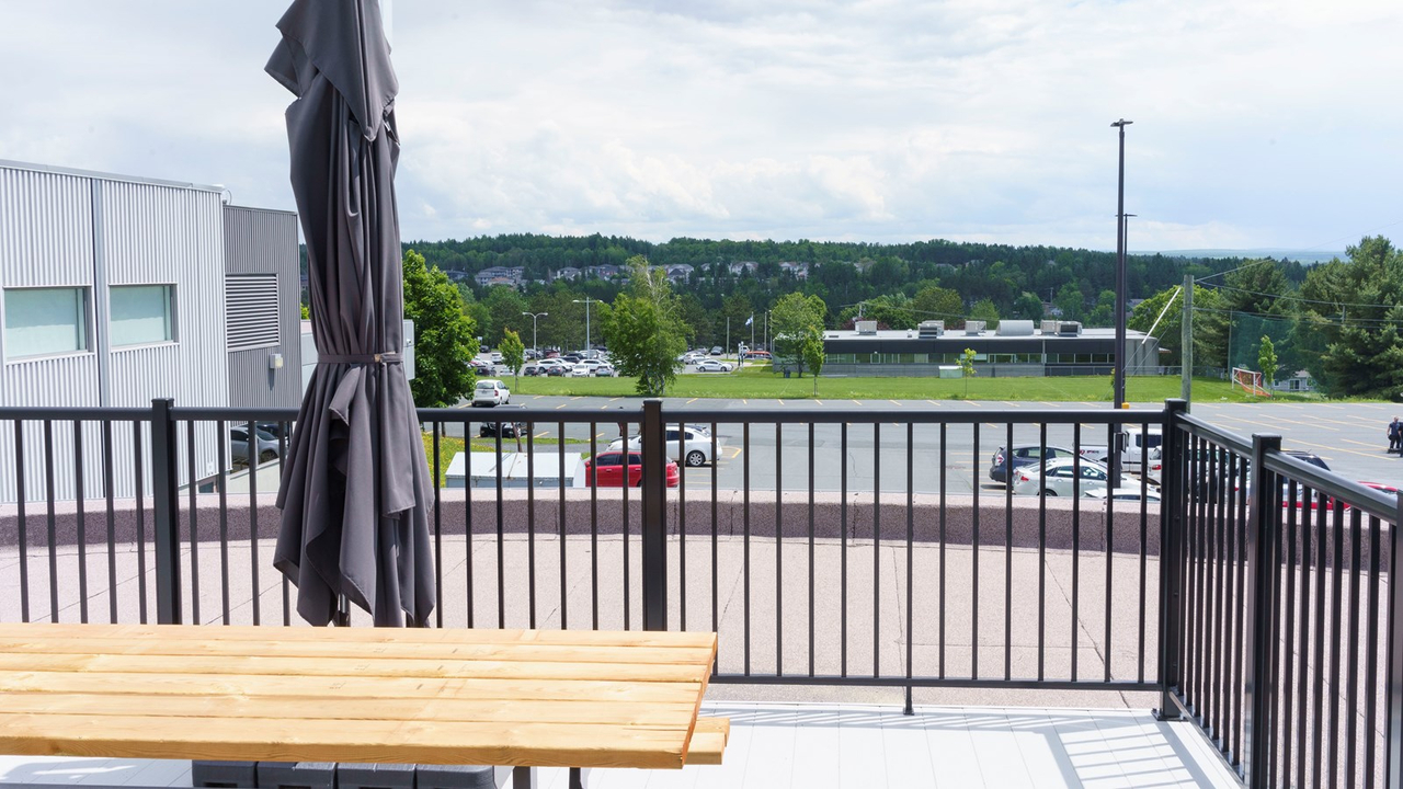 La nouvelle terrasse