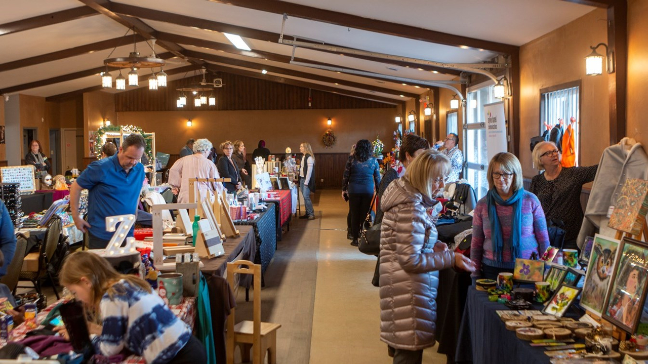 Une trentaine d'exposants au Marché de Noël de Saint-Victor