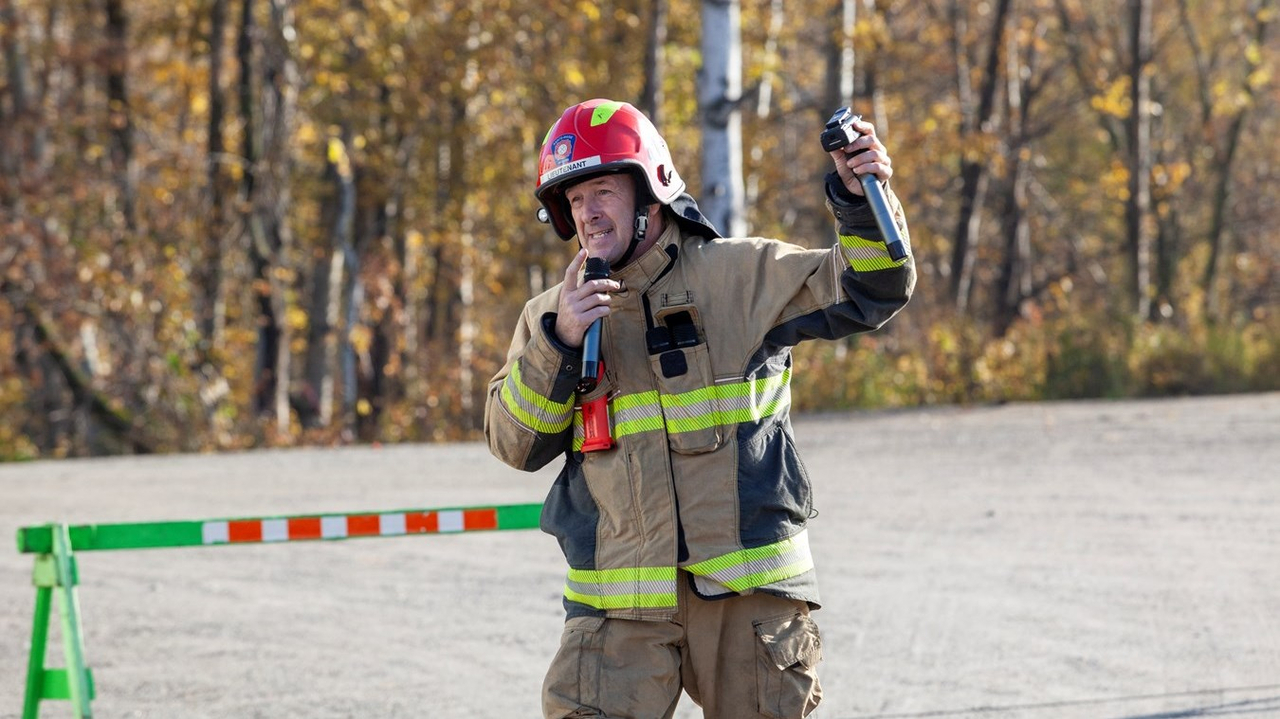 Vingt-et-un enfants « sauvés » lors d'un exercice des pompiers de Sainte-Marie-de-Beauce
