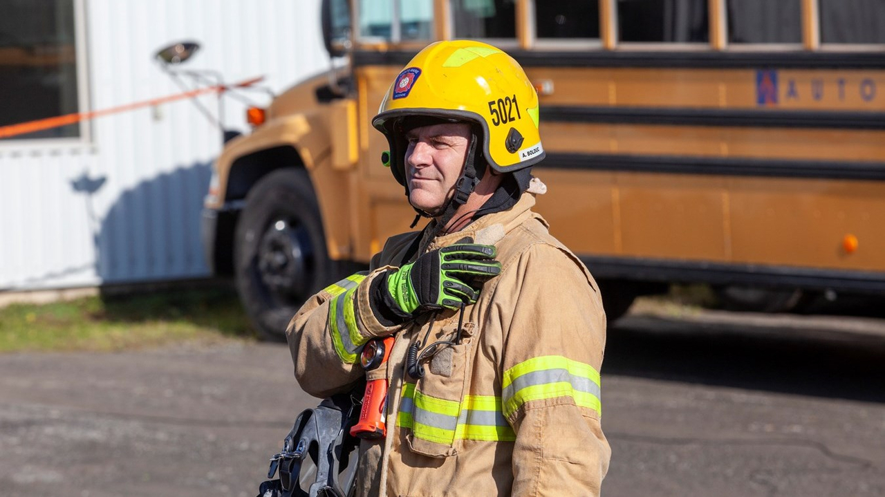 Vingt-et-un enfants « sauvés » lors d'un exercice des pompiers de Sainte-Marie-de-Beauce