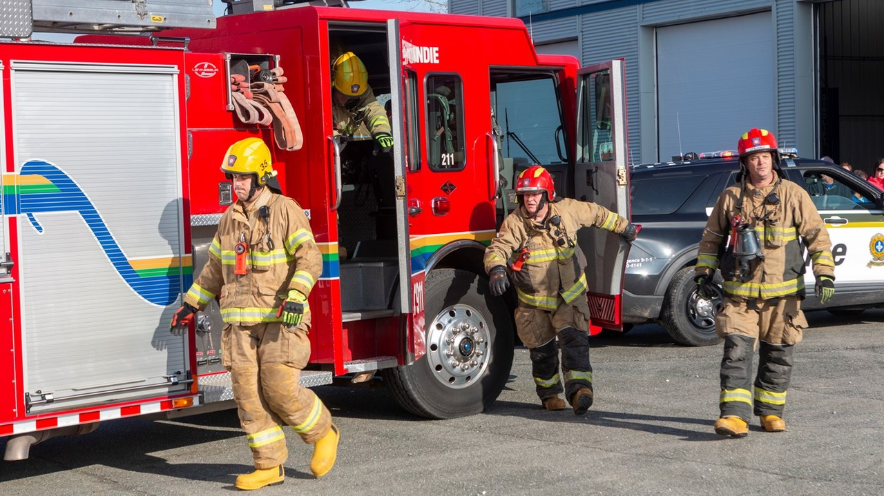 Vingt-et-un enfants « sauvés » lors d'un exercice des pompiers de Sainte-Marie-de-Beauce