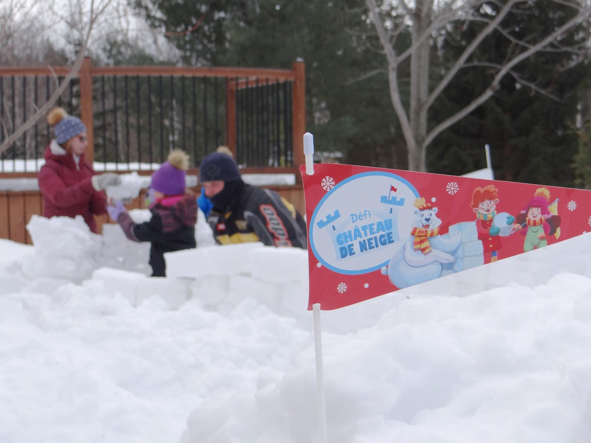 Participez au Défi Château de neige