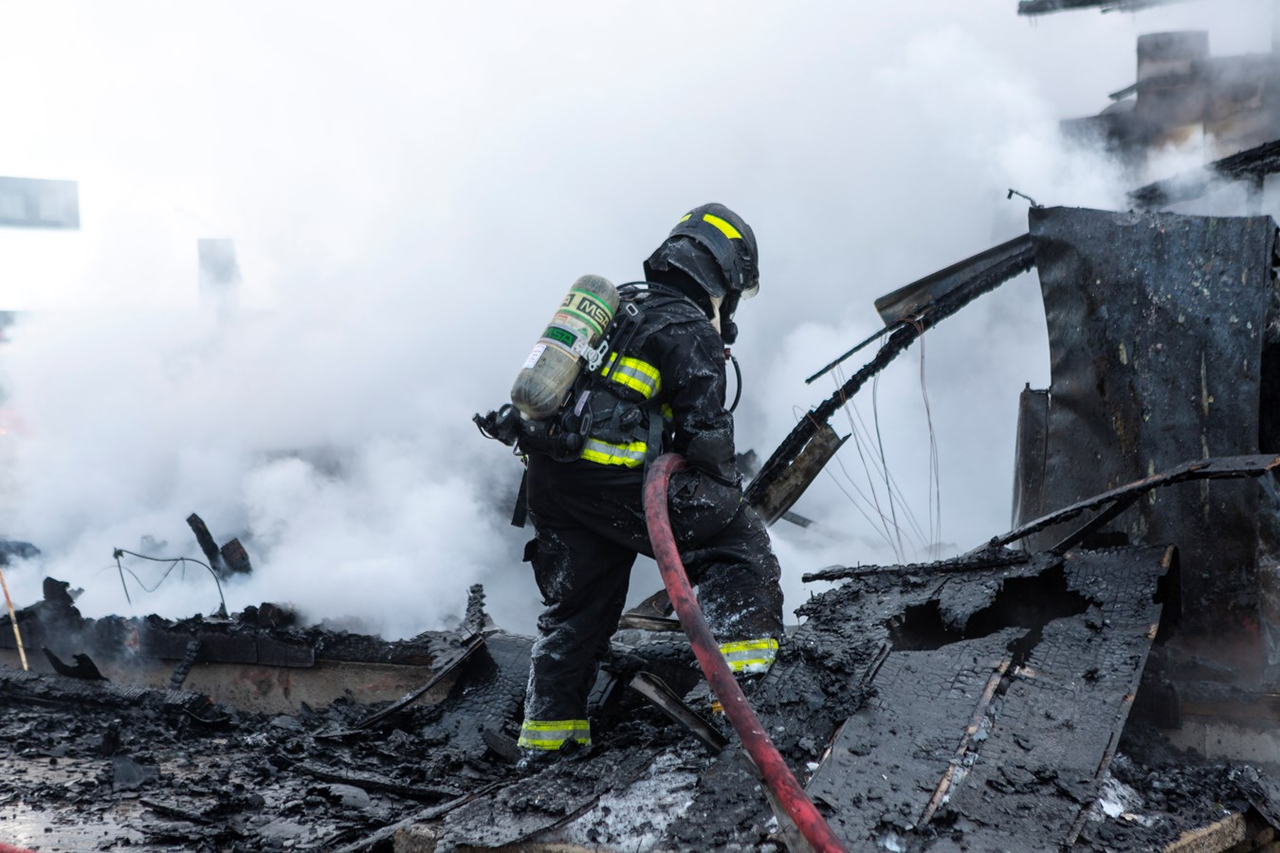 Une résidence détruite par un incendie à Sainte-Marguerite