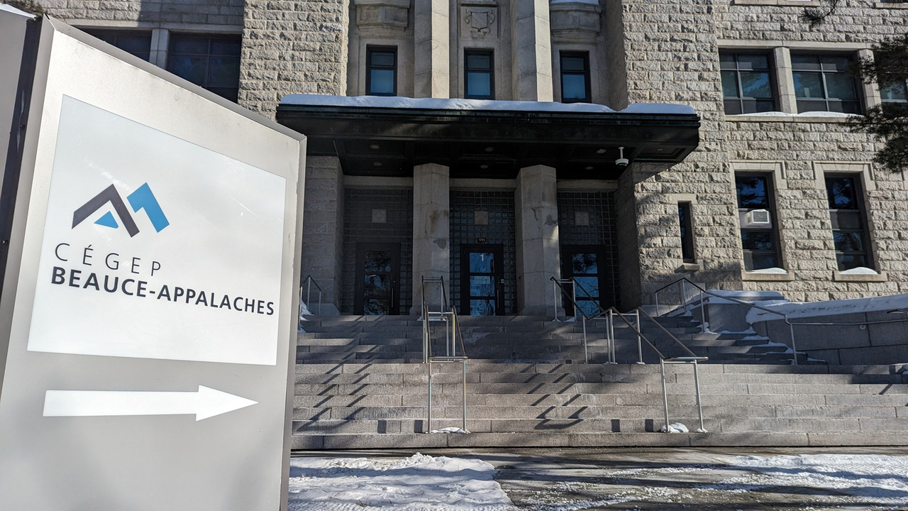 Cégep Beauce-Appalaches: cours et matchs suspendus