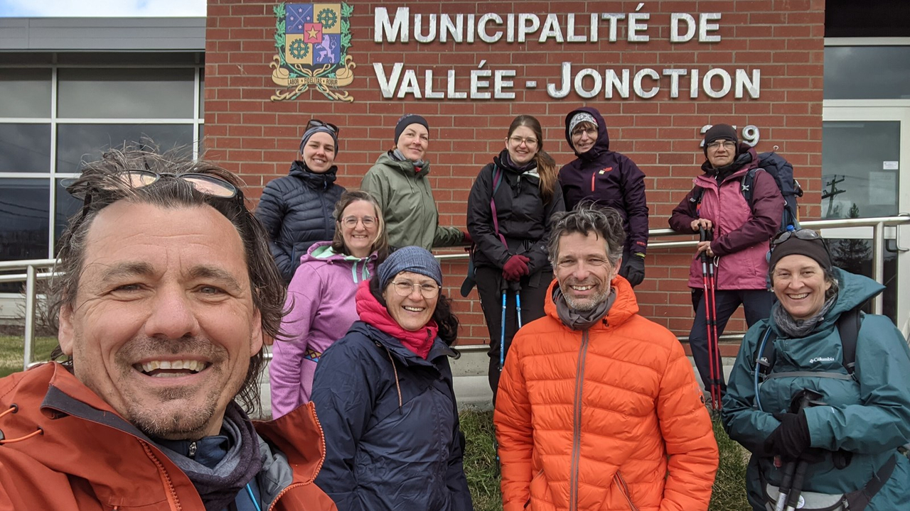 Pascal Auger invite les randonneurs en Chaudière-Appalaches