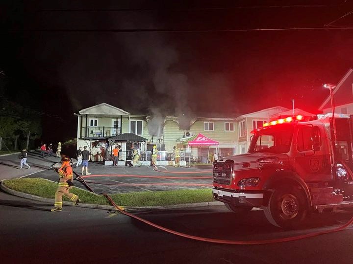 Incendie cette nuit à Saint-Côme Linière