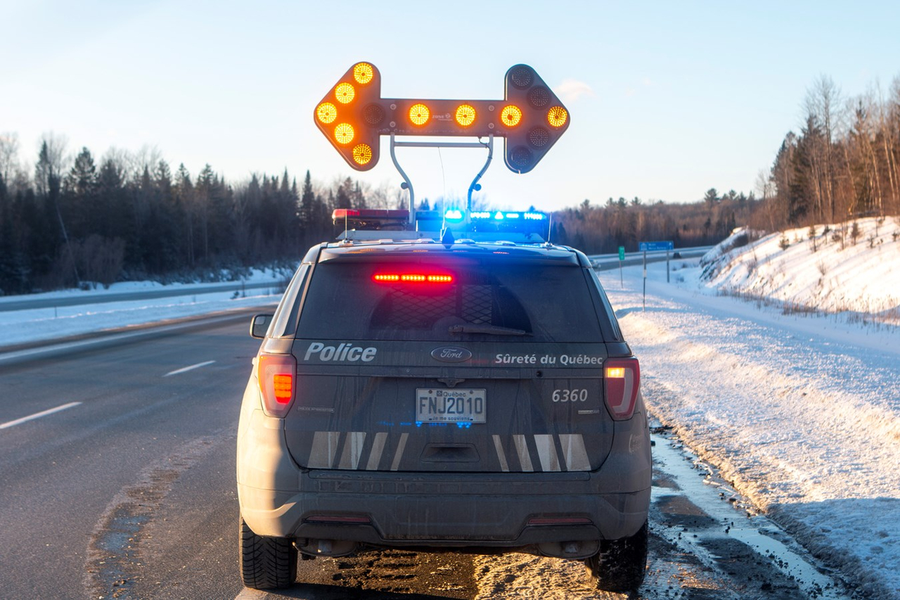 Sécurité routière: 4 754 amendes en une journée au Québec