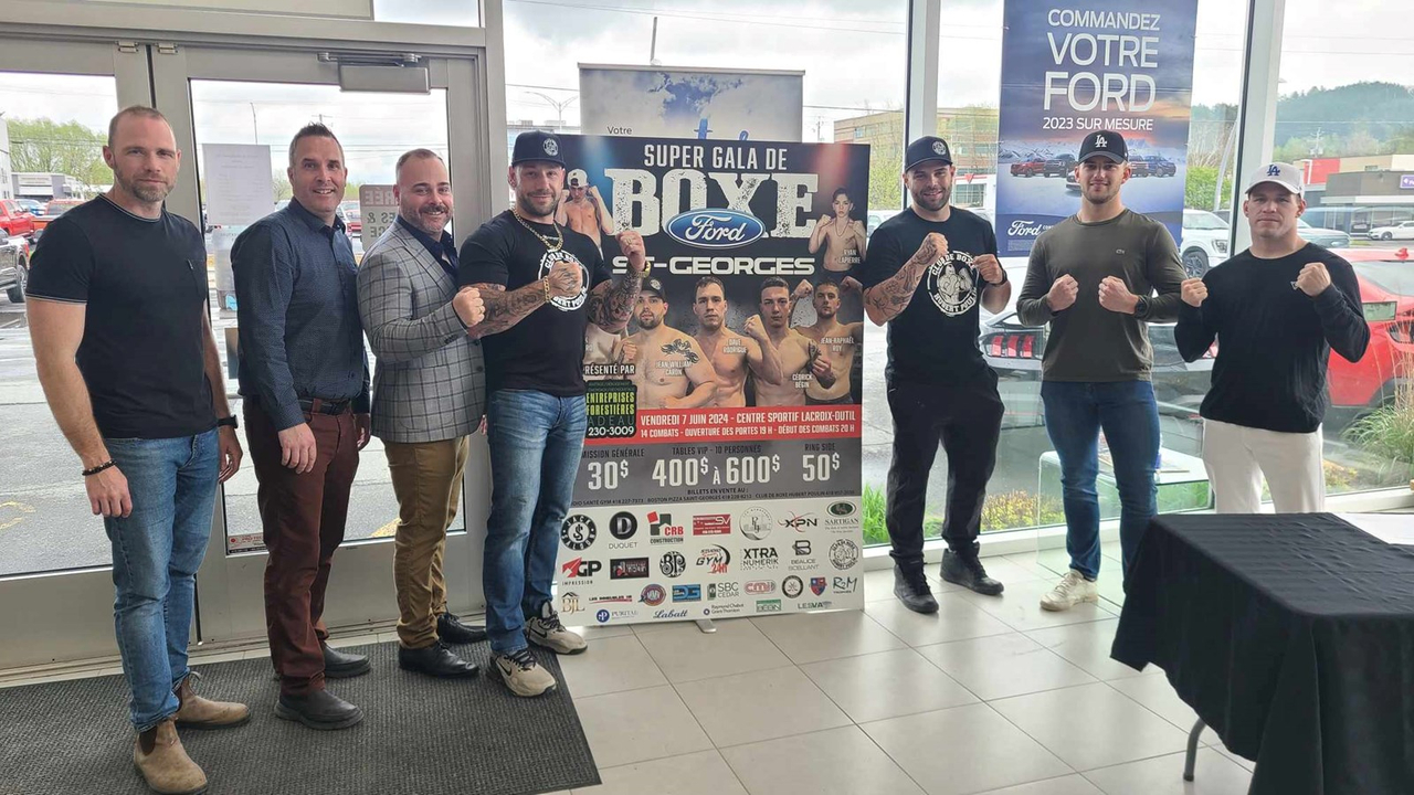 Le Super Gala de Boxe Saint-Georges Ford revient le 7 juin