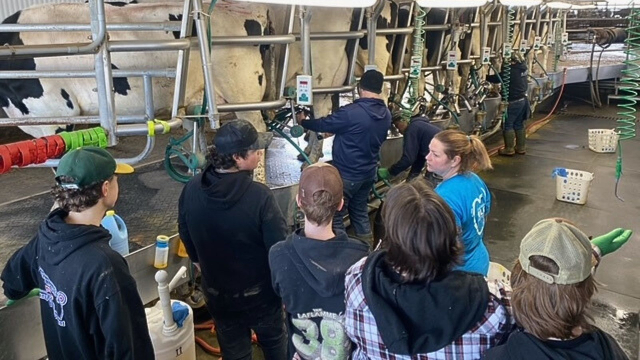 Une trentaine de jeunes trayeurs formés dans la région