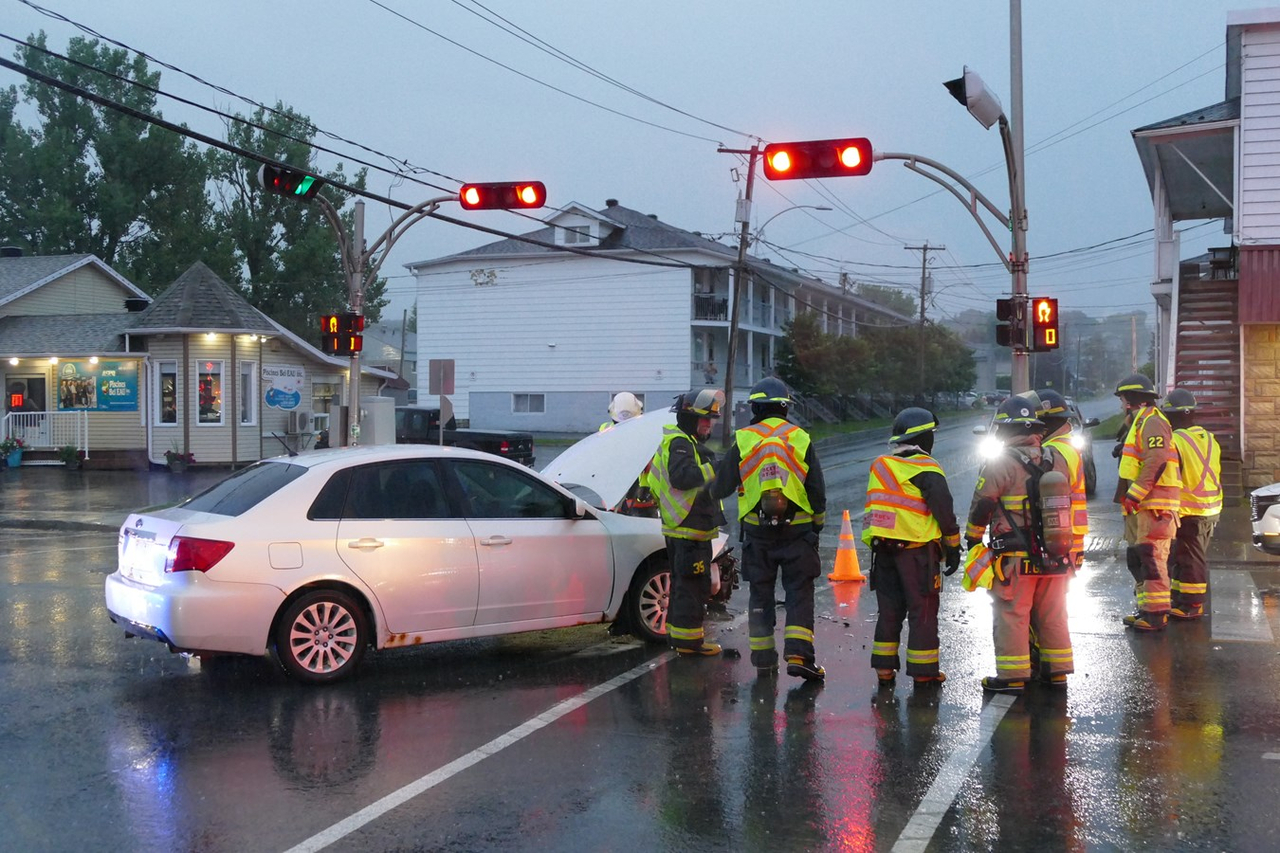 Accident mineur à Saint-Georges