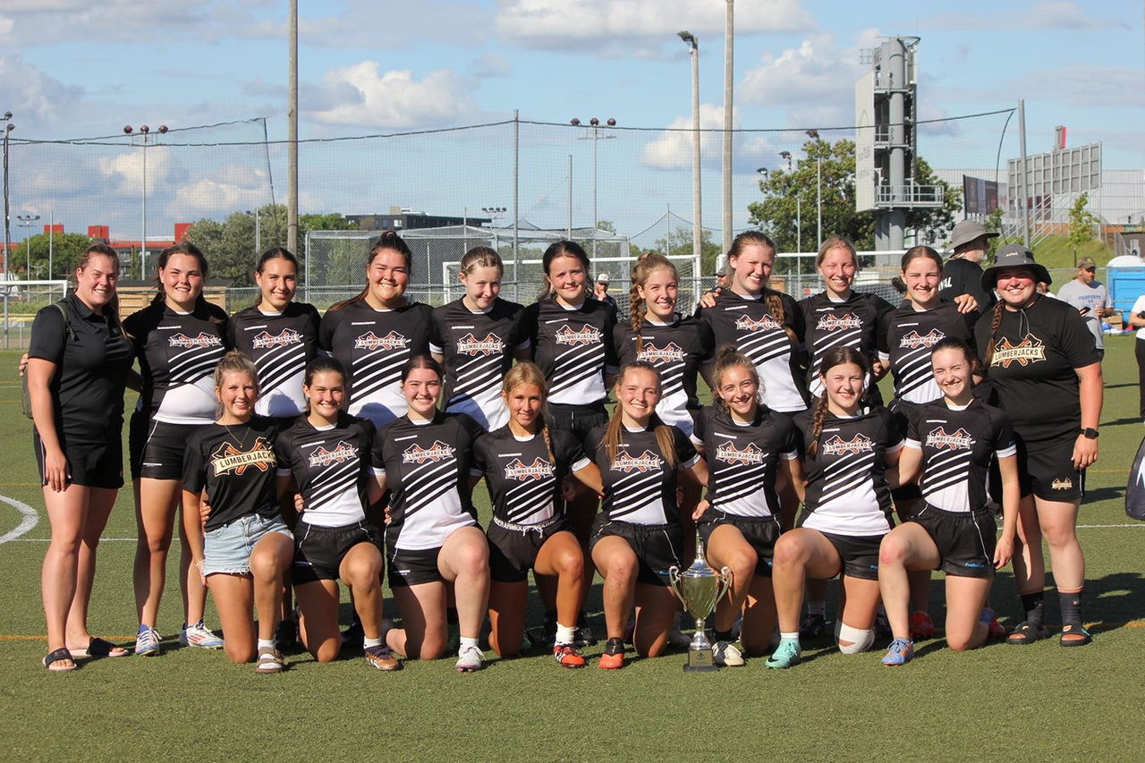 Lumberjacks Rugby : une saison parfaite couronnée par le titre de championnes provinciales