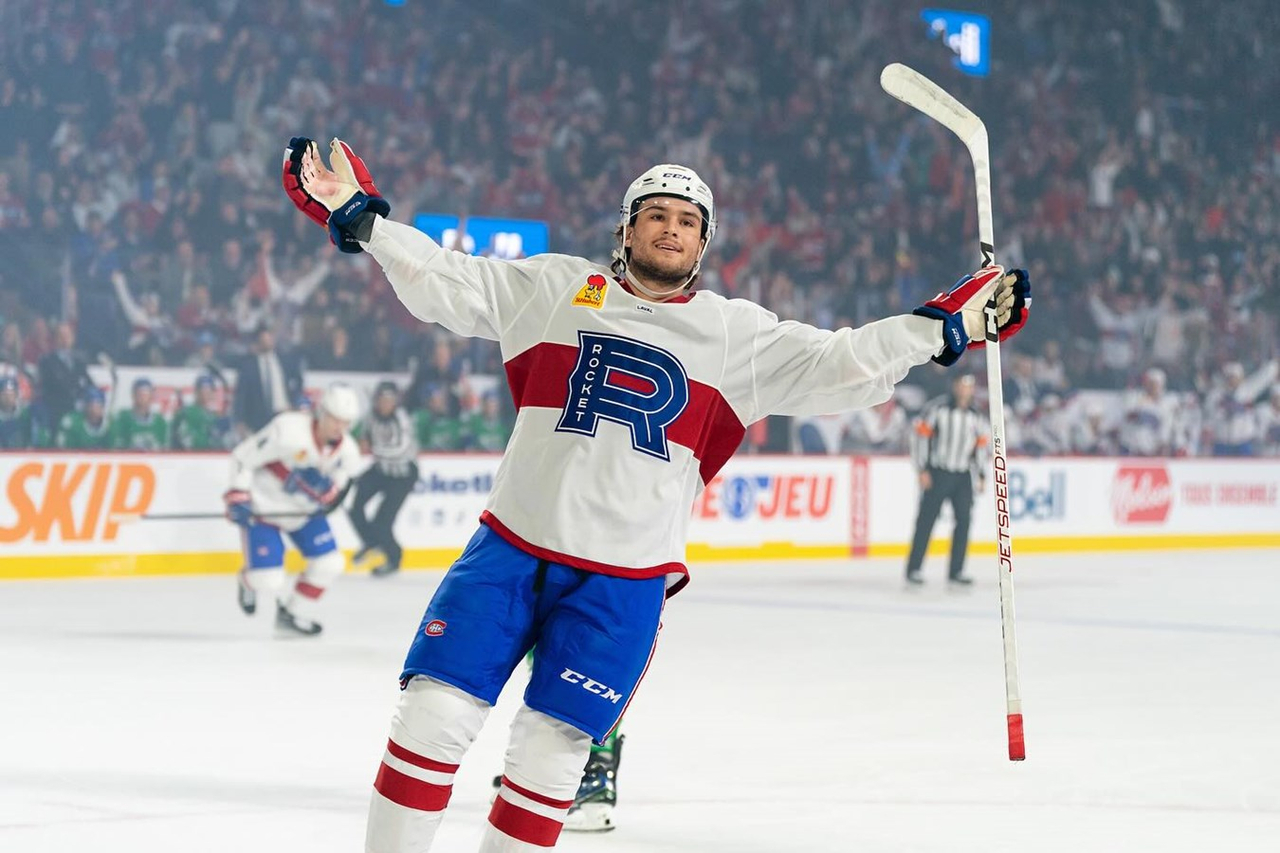 Joshua Roy débutera la saison avec le Rocket de Laval