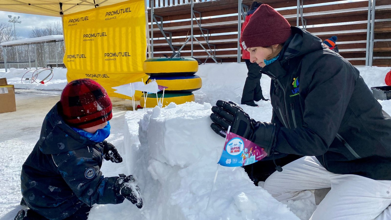 Le Défi Château de neige de retour dans la région