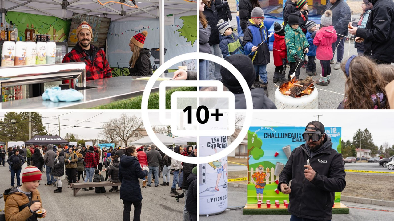 Un succès pour le premier Sucre & Broue Fest de Saint-René 