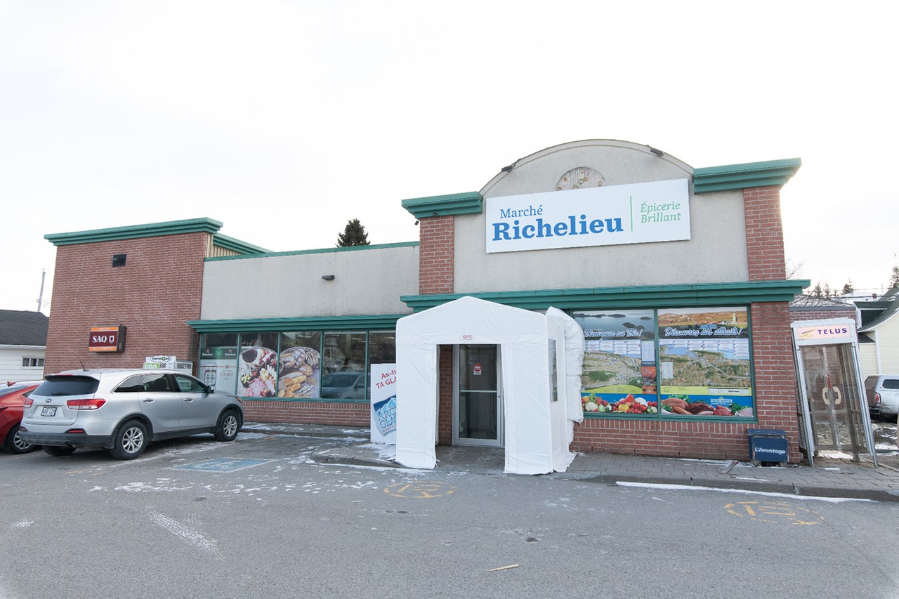 Fin des travaux et inauguration du Marché Richelieu Épicerie Brillant