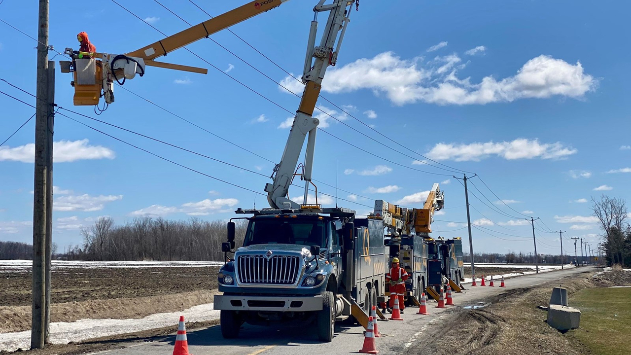 Entrave en cours sur l'autoroute 20 à Rivière-Beaudette