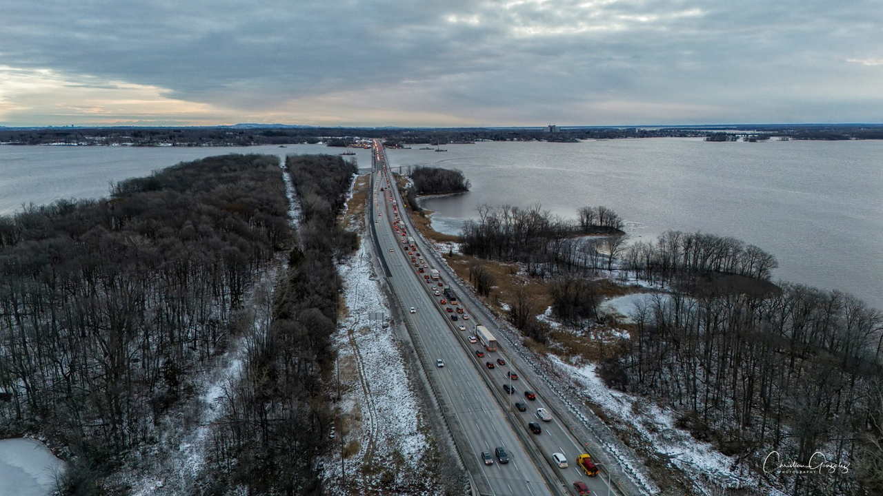 Les entraves du pont de l'Île-aux-Tourtes font mal aux entreprises d'ici